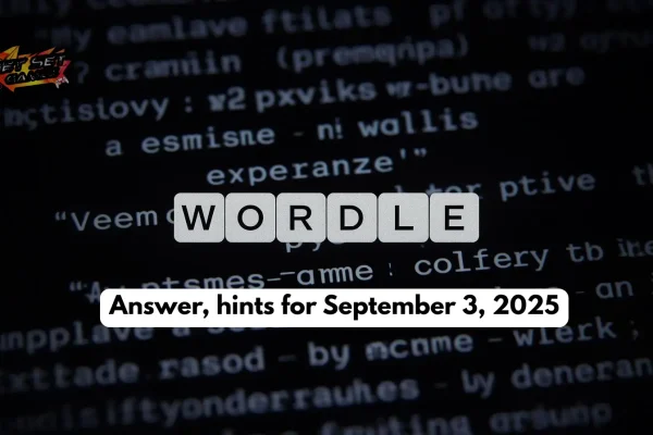 Today Wordle Hints for #1,537 Clues and answer for September 3